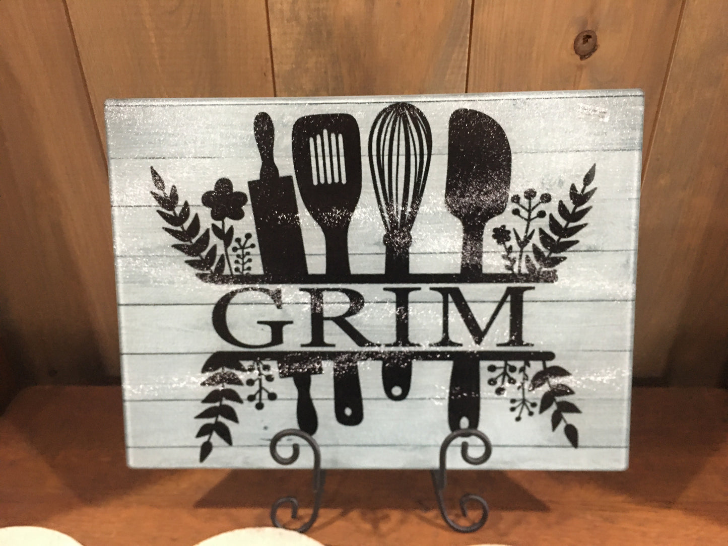 Custom Personalized Glass Cutting Board