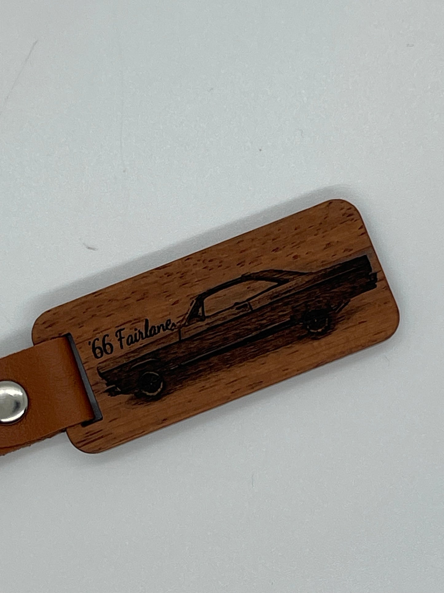 Custom Engraved Wooden Keychain