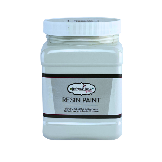 Rethunk Junk Resin Paint  SNOWY DAY