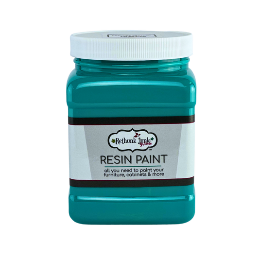 Rethunk Junk Resin Paint  PEACOCK FEATHER