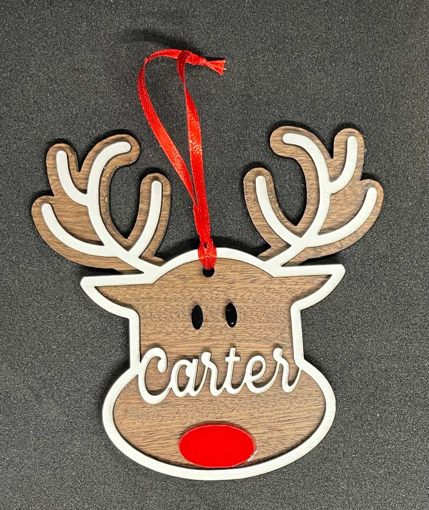 Personalized RUDOLPH ornament