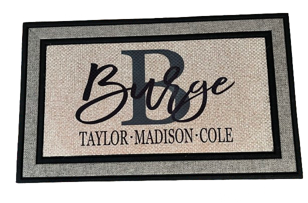 Personalized Doormat with Name